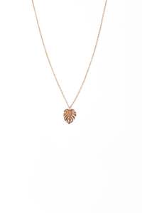 Stilen Monstera Necklace - Rose