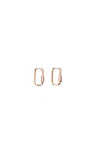 Gift Ideas: Stilen Hana Hoop Earrings - Rose