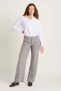 Winter Sale: Wide Leg Textured Trouser