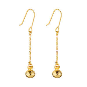 Poi Earrings - Gold
