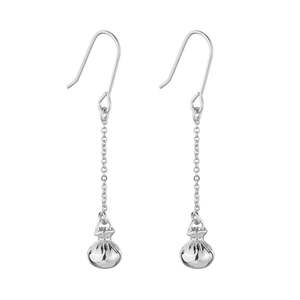 Poi Earrings - Silver