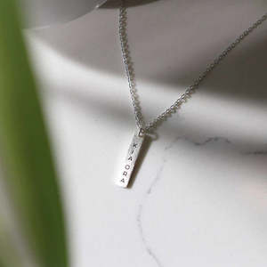 Just Landed: Kia Ora Necklace - Silver