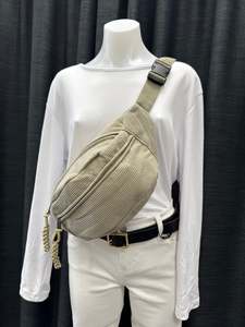 Travel Accessories: Corduroy Sling Bag