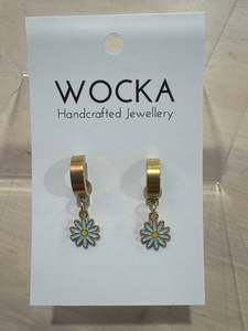 Womenswear: Blue Daisy Cuff