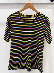 Stripe Tee - Black