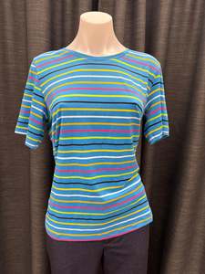 Stripe Tee - Blue