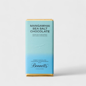 Gifts: Mangawhai Sea Salt & Dark Chocolate Bar