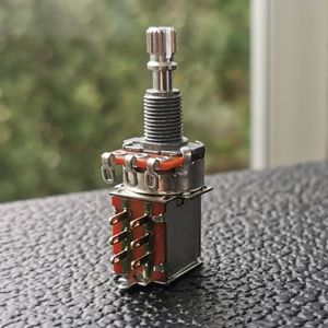 Alpha Push Pull Pot 250K Guitar Parts Tone Merchants NZ