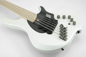 Products: Riley's Dingwall NG3 5 String Bass Ducati White