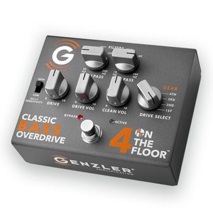 Products: Genzler 4 On The Floor Pedal Tone Merchants NZ & Australia