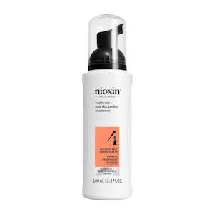 Nioxin: NIOXIN SCALP + HAIR THICKENING SYSTEM 4 LEAVE ON TREATMENT 100ML