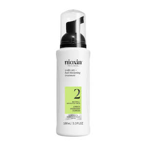 System 2: NIOXIN SCALP + HAIR THICKENING SYSTEM 2 LEAVE ON TREATMENT 100ML