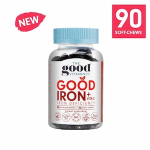 The Good Vitamin Co Good Iron + Vitamin C 90 Gummies
