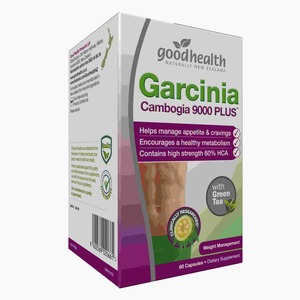 Good Health Garcinia 9000 PLUS - With Green Tea 60 Capsules