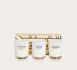 Candles: Trio Set Le Citrus