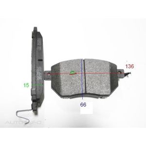 Suspension Parts: Royale Brake Pads - SAS-BP1516 (Nissan Murano Z50)