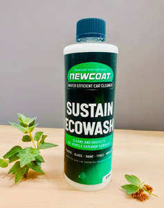 Newcoat Car Care: Newcoat Sustain Ecowash Spray & Wipe Car Cleaner 475ML