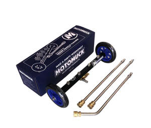 Motomuck: Under Vehicle Cleaner + Pressure Wash Road Cleaner. - INCL. ADAPTER
