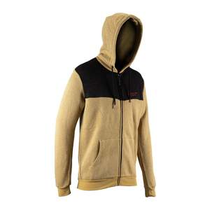 Casual: Leatt Zip Hoodie Tech - Brass Brown