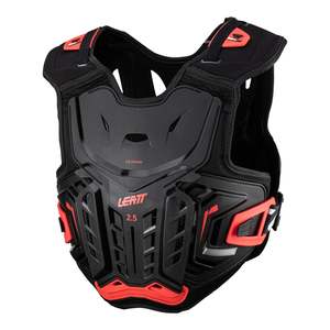 Protection: Leatt 2.5 Junior Chest Protector - Black / Red