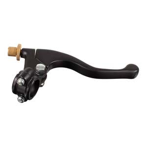 Braking: Whites Brake Lever Assembly - Honda - Black (Shorty)