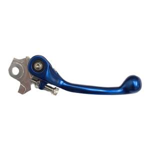 Levers: Whites Folding Brake Lever YZ/YZF '07- Blue