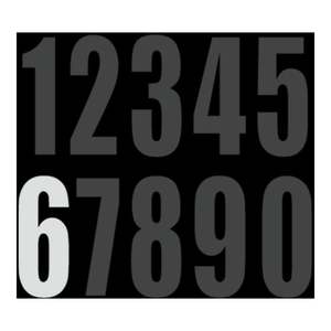 Plastic Protection: DRC Motion Standard Number ED3 White "6