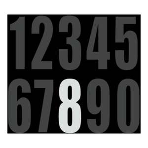 DRC Motion Standard Number ED3 White "8