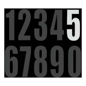 DRC Motion Standard Number MX3 White "5