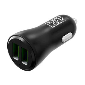 Quad Lock: Quadlock Dual USB 12v Car Charge
