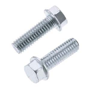 Bolt 6x18mm Hex Flange Bolts (Packet of 10)