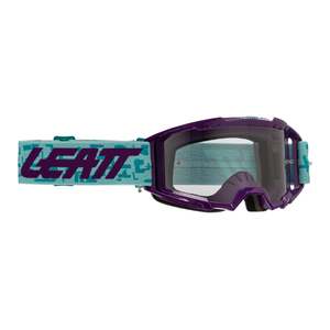 Leatt: Leatt 3.5 Vizion Goggle - Purple / Clear 90%