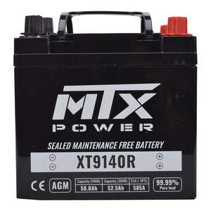 Battery: MTX Power Battery AGM - XT9140R