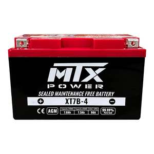 Battery: MTX Power Battery AGM - XT7B-4