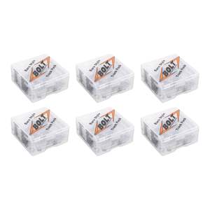 Hardware: Bolt Euro Style Track Pack (6 Kits POP Display)