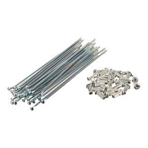 Whites MX Spoke Set (OEM Size Nipple) Rear - Honda CR/CRF 18"