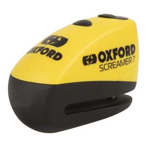 Oxford: Oxford Screamer 100dB Alarm Disc Lock - Chrome / Black