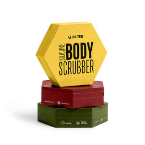 Grooming Tools: Body Scrubber Trio Set
