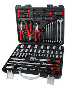 Products: T46181 Socket and Tool Kit 6pt 87pc 1/4 & 1/2Dr 4-32mm (in Blowcase) - Tool Express Remake