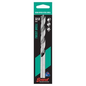 Products: 12.00 Hss Jobber P/P Evacut 12.00 High Speed Steel Jobber Drill Bit - Tool Express Remake