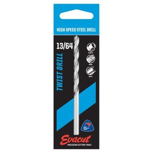 Products: 13/64 Hss Jobber P/P Evacut 13/64 Jobber Drill Bit - Tool Express Remake