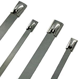 Stainless Steel: Isl 300 X 4.6Mm 316 Stainless Cable Tie - 20Pk | Stainless Steel