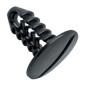 Replacement Packs: GTi Push Retainer Matte Black 21mm x 24mm, 9.5mm Hole