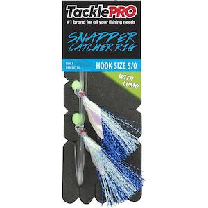 Tacklepro Snapper Catcher Blue & Lumo - 5/0 | Snapper Catchers