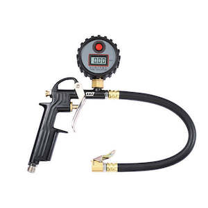 Tyre Gauges: M7 Digital Tyre Inflator Max: 11.0 Bar 30Cm Hose