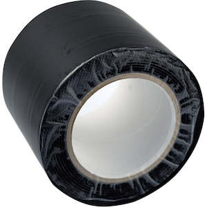 Pipe Repair: UCC 200 Micron PVC Overwrap Tape 100mm x 30m (Black)