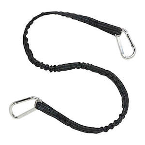 Lanyards Tethering: Ergodyne Dual Carabineer 89-110Cm 4.6Kg Black | Lanyards (Tethering)