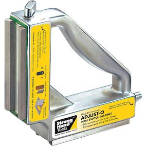 Stronghand Adjust-O Dual Switch Magnet Square 120Kg | Magnetic Squares