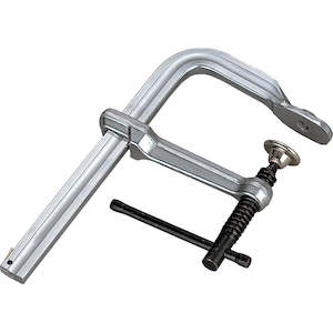 Utility Clamps: Stronghand Utility Clamp Cap. 320mm Rail Size: 25 x 12mm