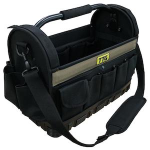 Ttg 16In Open Top Tool Bag W/ Moulded Rubber Base | Tool Pouches & Holders
